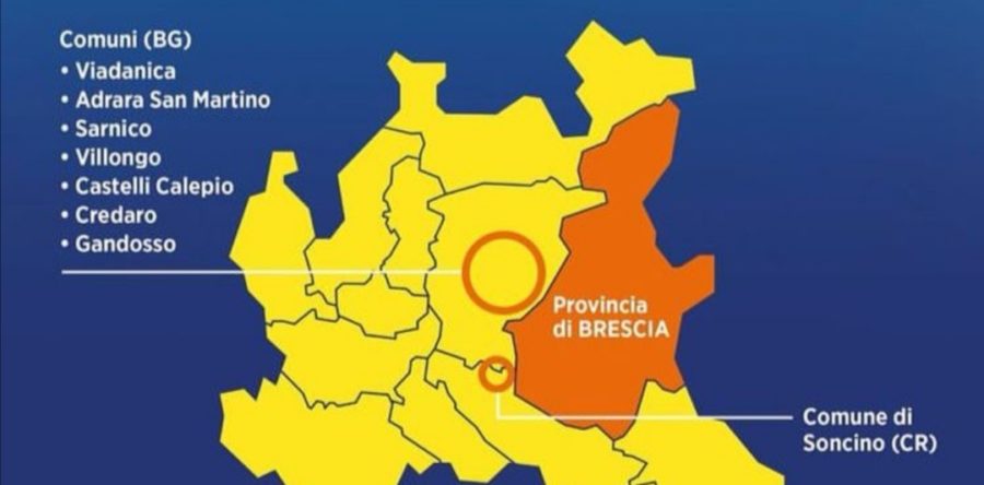 Villongo in zona arancione rafforzata: chiusura scuole